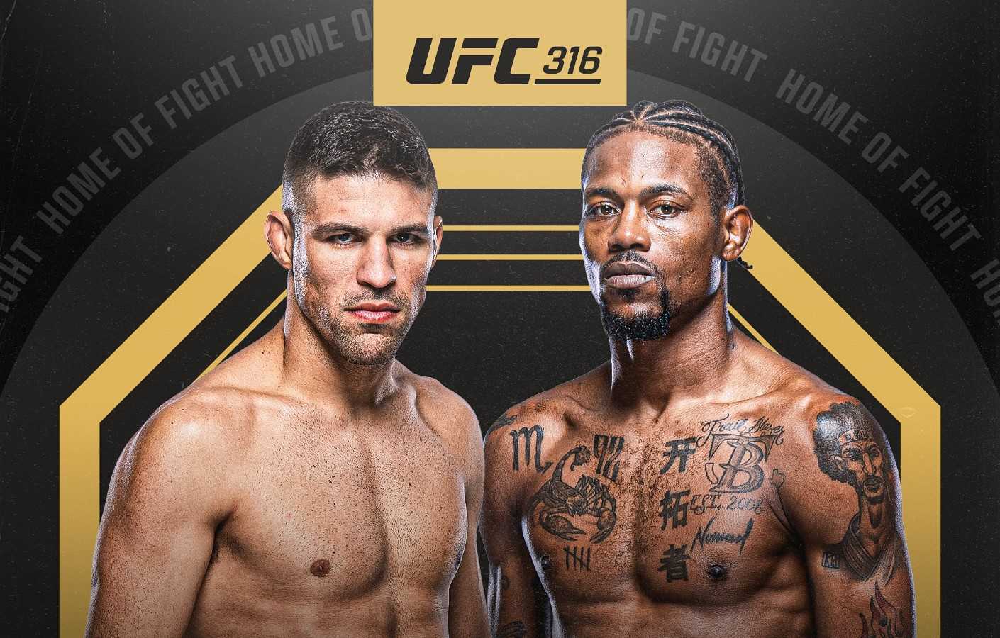 UFC 316: Luque vs Holland - Date, Start time, Fight Card, Location