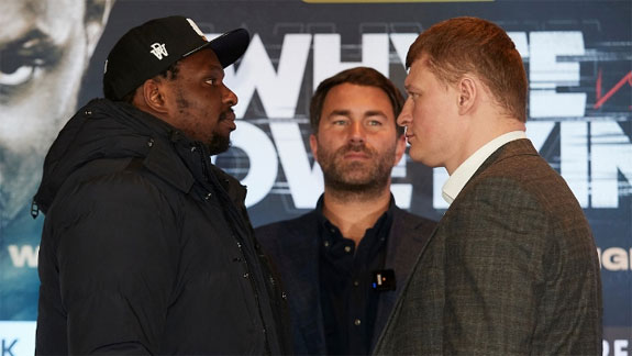Dillian Whyte and Alexander Povetkin