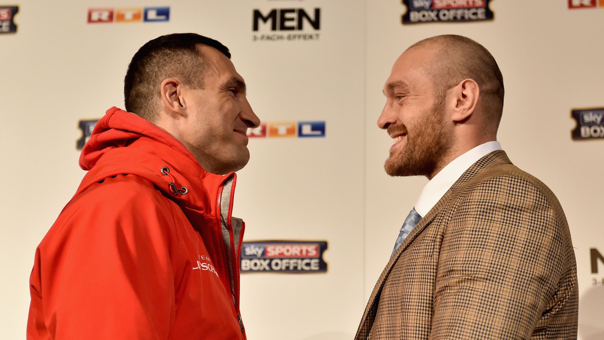 Wladimir Klitschko und Tyson Fury