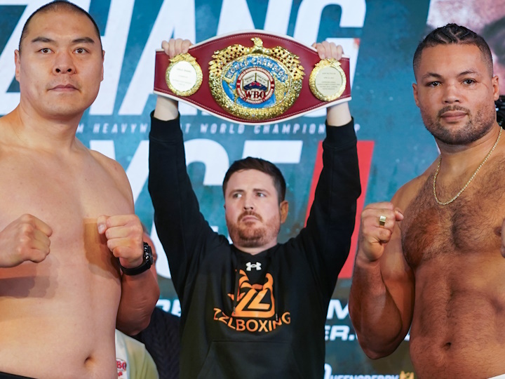 Zhang Zhilei und Joe Joyce, BoxingScene