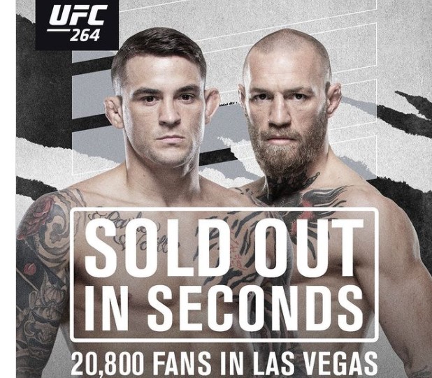 Tickets for McGregor vs Poirier sold out in seconds RingSide24